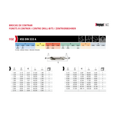 Hepyc HSS Centre Drill No. 7 6.30 × 16.00 mm DIN 333